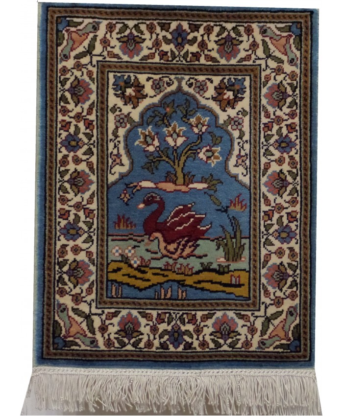 Handmade Turkish Kayseri Original Silk Carpet  – FREE SHIPPING..!